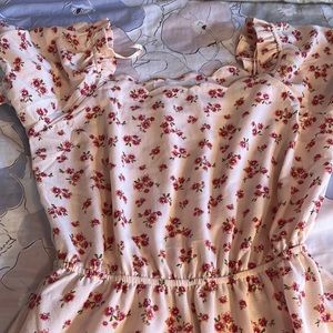 Floral dress size Large